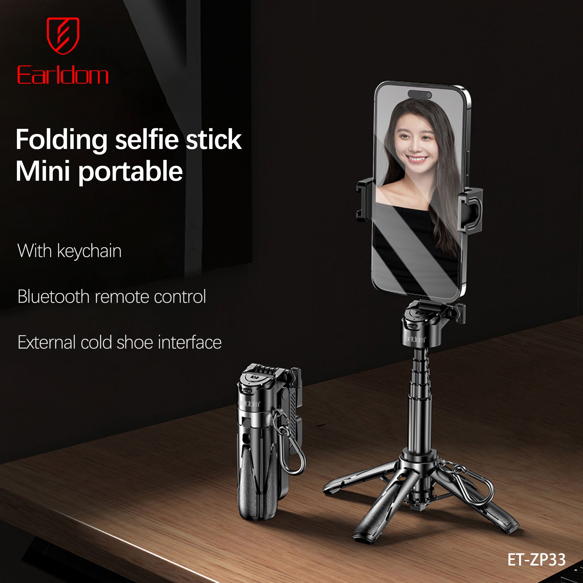 Mini selfie stick ET-ZP33 Mini selfie stick ET-ZP33